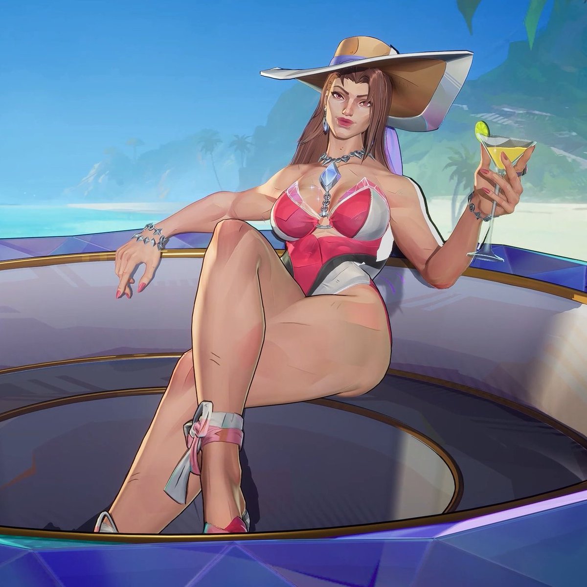 mmmmmmmmiller's tweet photo. ‼️ NEW: EMMA FROST SWIMSUIT CHROMAS

Here's a first look at the color customization options for the new legendary "White Wave Queen" Emma Frost costume, headed to #MarvelRivals as part of the Pop &amp; Win Event beginning tomorrow, Thursday, June 18th. https://t.co/VH4YIHRq3l