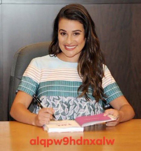 lea michele alfabetizada dps de ver mcr tweet media