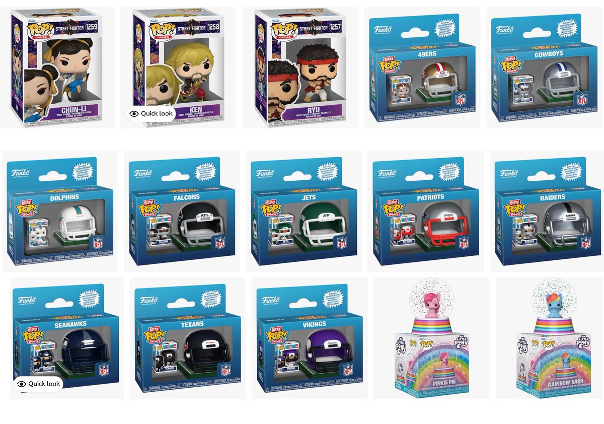 HyperdriveCZ's tweet photo. New Funko Pop! preorders available on Amazon! I was on vacation last week so including some of last weeks releases as well! 

Batman, NFL mascots, Barbie, Astro Boy, Demon Slayer, Harry Potter Death Eaters, Alice in Wonderland, Ultraman, Family Guy, Street Fighter and more!

https://t.co/YYorPJrDOR

#ad #funkopop #funko #collectibles 

As an Amazon Associate I earn from qualifying purchases