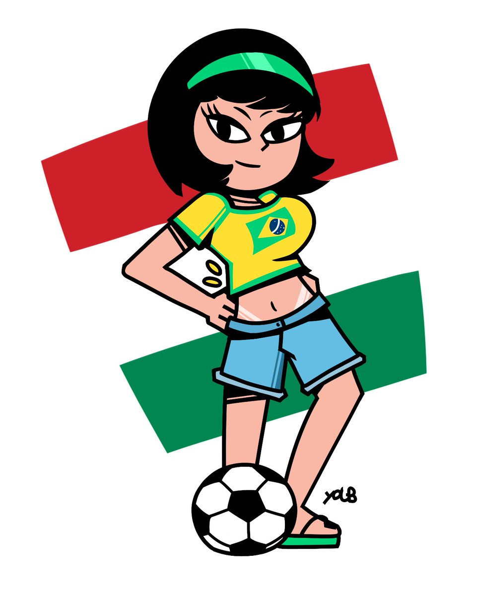 YOGB_Mate's tweet photo. Apparently Jucika has a large Brazilian following so I made this little drawing for all the Brazilian fans https://t.co/XzsMZrXvd1