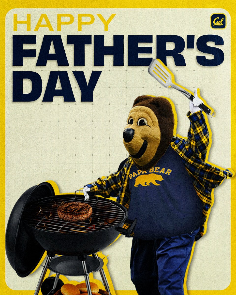 CalAthletics's tweet photo. Happy Father's Day to all the Papa Bears! https://t.co/fFuCXxTvsy