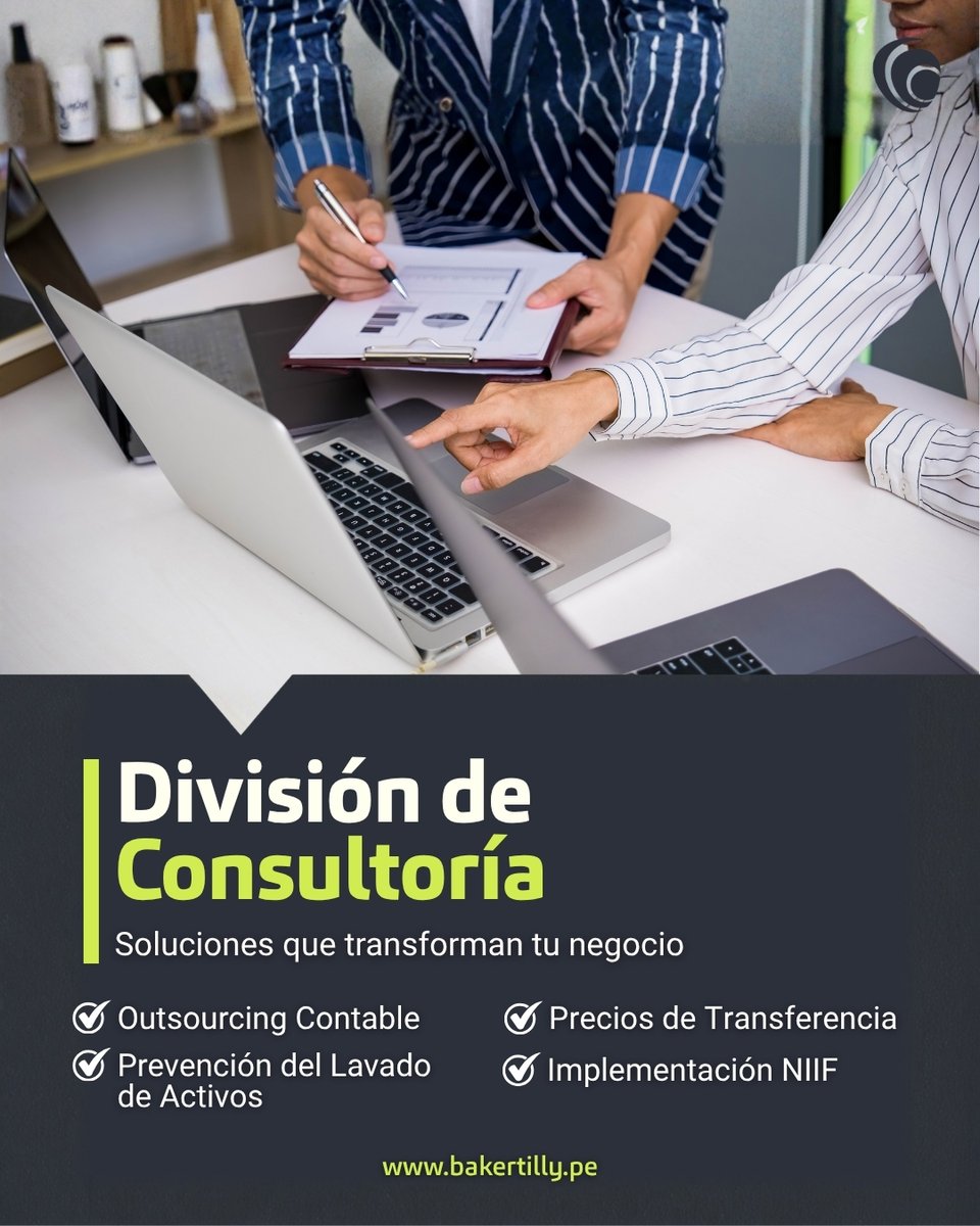BakerTillyPeru's tweet photo. ¿Tu empresa está preparada para afrontar los desafíos de hoy?

Nuestro equipo de expertos te brinda soluciones integrales para mejorar la gestión financiera, fortalecer el cumplimiento normativo.

📩 Contáctanos: noles@bakertilly.pe
🌐 Conoce más: https://t.co/qezwLf2TnV https://t.co/oQiMkGXwzn