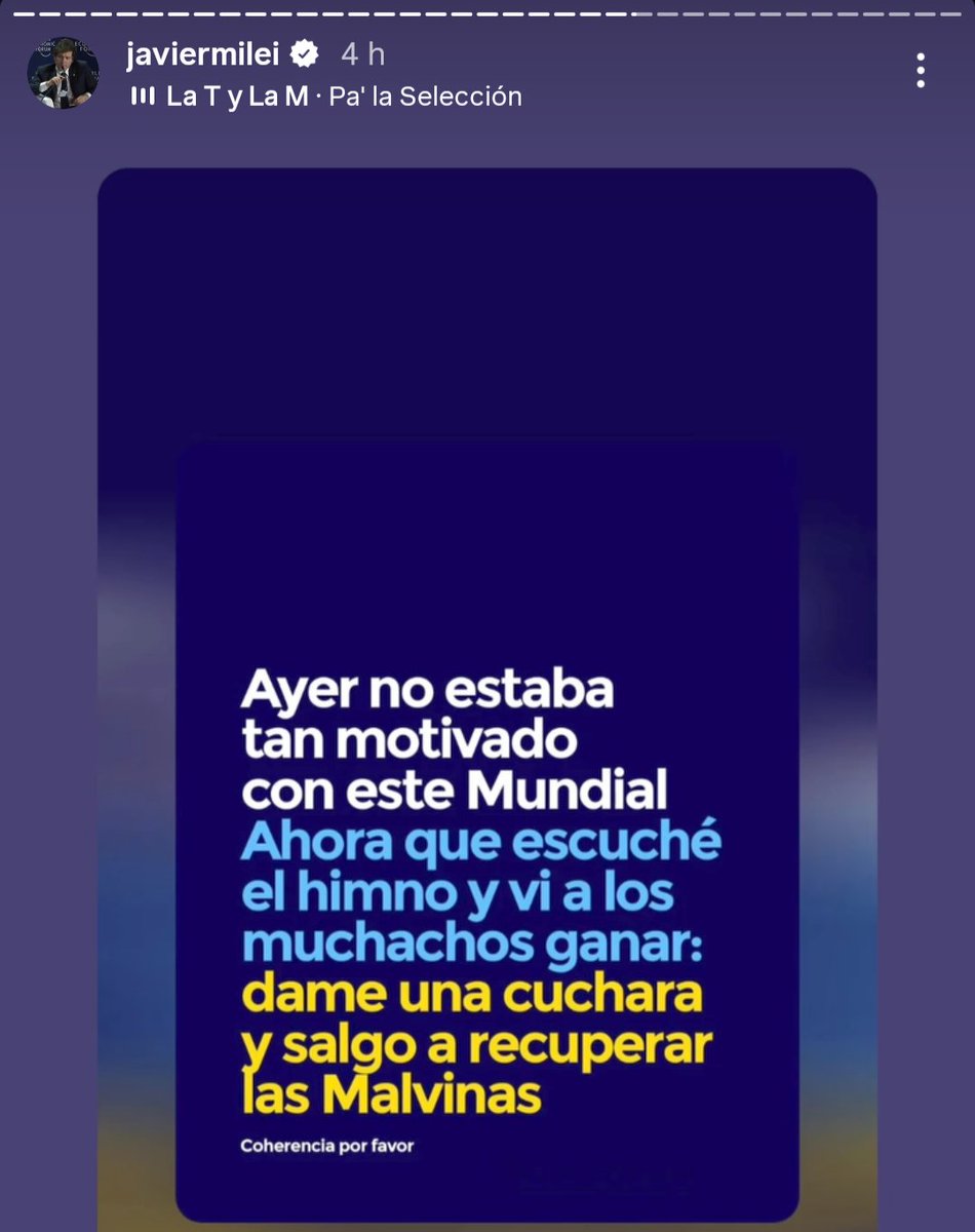 MConurbasic's tweet photo. NOS GOBIERNA UN PELOTUDO https://t.co/R14CAzL7eG