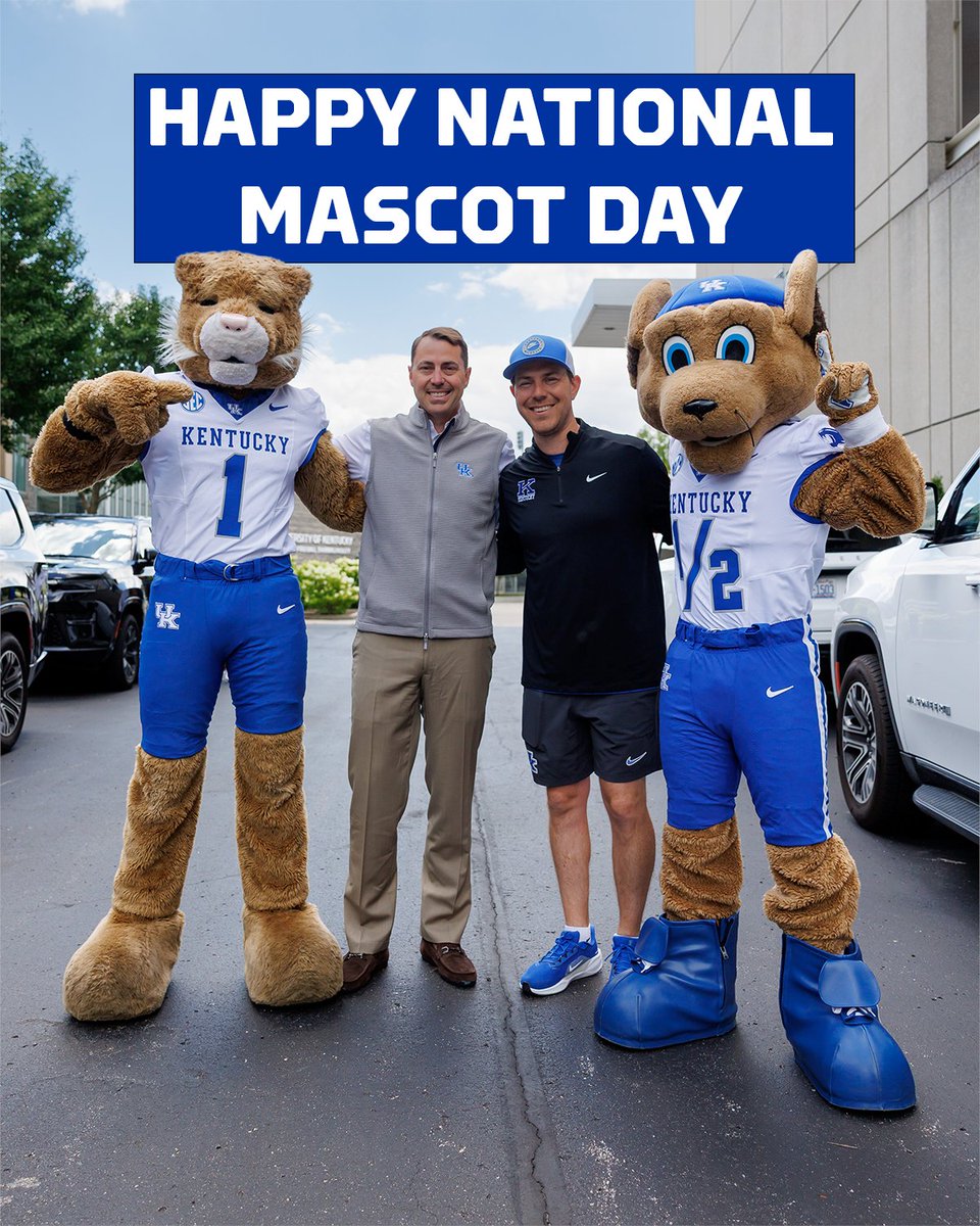 UKAthletics's tweet photo. Happy National Mascot Day to the best mascot in the nation 😼

Get your first look at @The_Wildcat in @EASPORTSCollege's new Mascot Mashup

🎮 Get the MVP+ Membership to get exclusive early access, and play as The Wildcat seven days early! https://t.co/iaAmyo2qCd