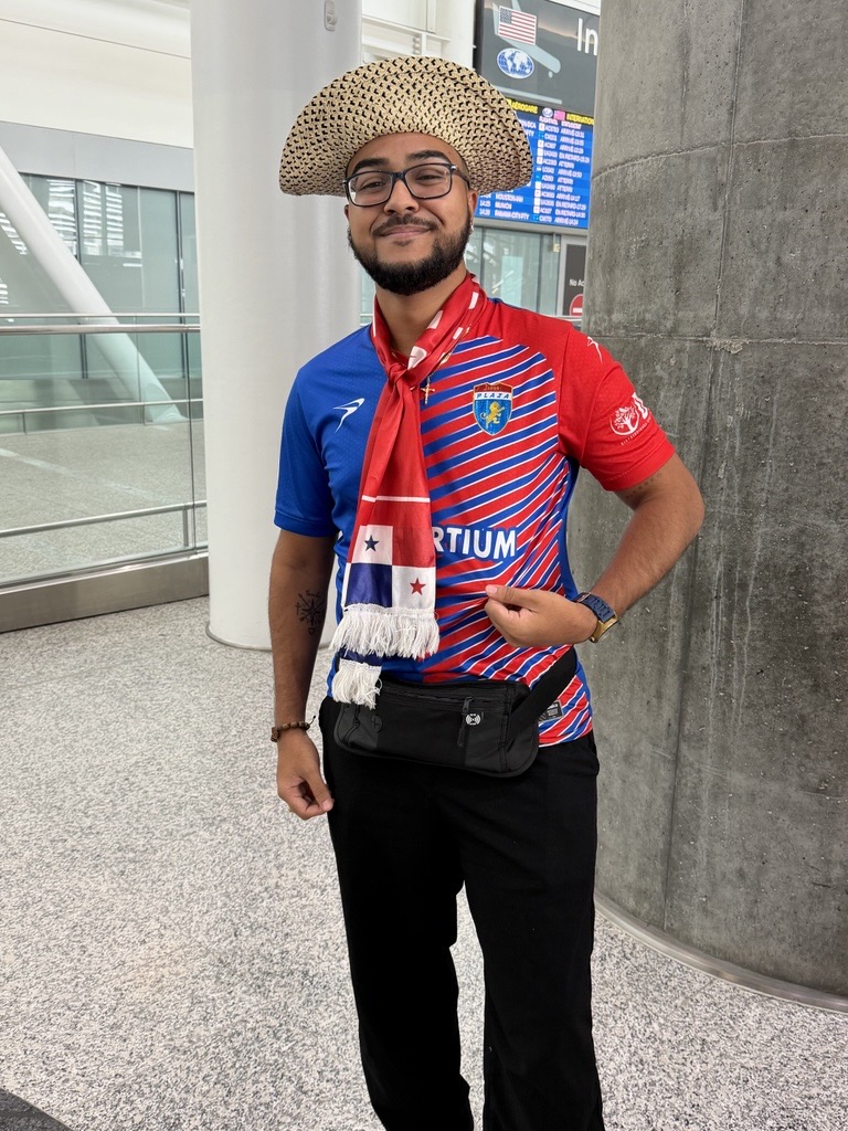 Flights are arriving from more than 50 countries, but travellers from two nations are bringing some extra energy to our terminals.
With today's international soccer match in Toronto, fans from Panama and Ghana are moving through Toronto Pearson with plenty of team spirit.
From gate arrivals to game arrivals, here's a look at the soccer excitement taking flight across YYZ this week.
