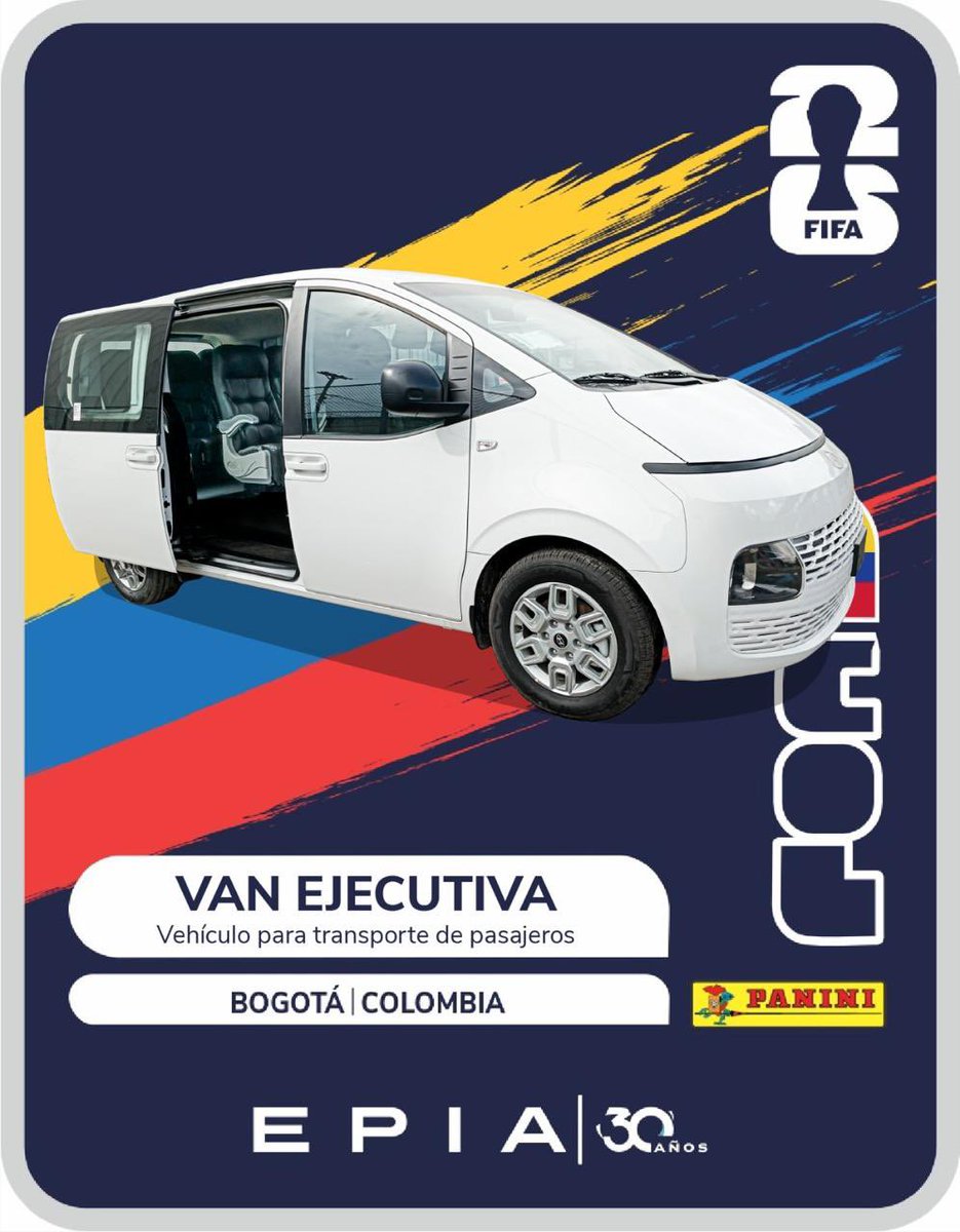 EPIA__'s tweet photo. Hoy nadie se queda por fuera 🥳🥳Con nuestros vehículos de transporte de pasajeros todos los jugadores llegan a la cancha. Tú decides cómo quieres llegar. Siéntete como el capitán de tu equipo, desde Colombia hasta Uzbekistán, llega a tiempo y con clase.

EPIA es de talla mundial https://t.co/9kv120FD1V