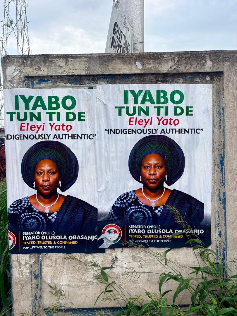 Babshub_'s tweet photo. Iyabo Tun Ti De!!!
Eleyi Yato!!

Ogun 2027 is going to be so interesting.
Be There 🫵🏾 https://t.co/Sw4Sudmzen