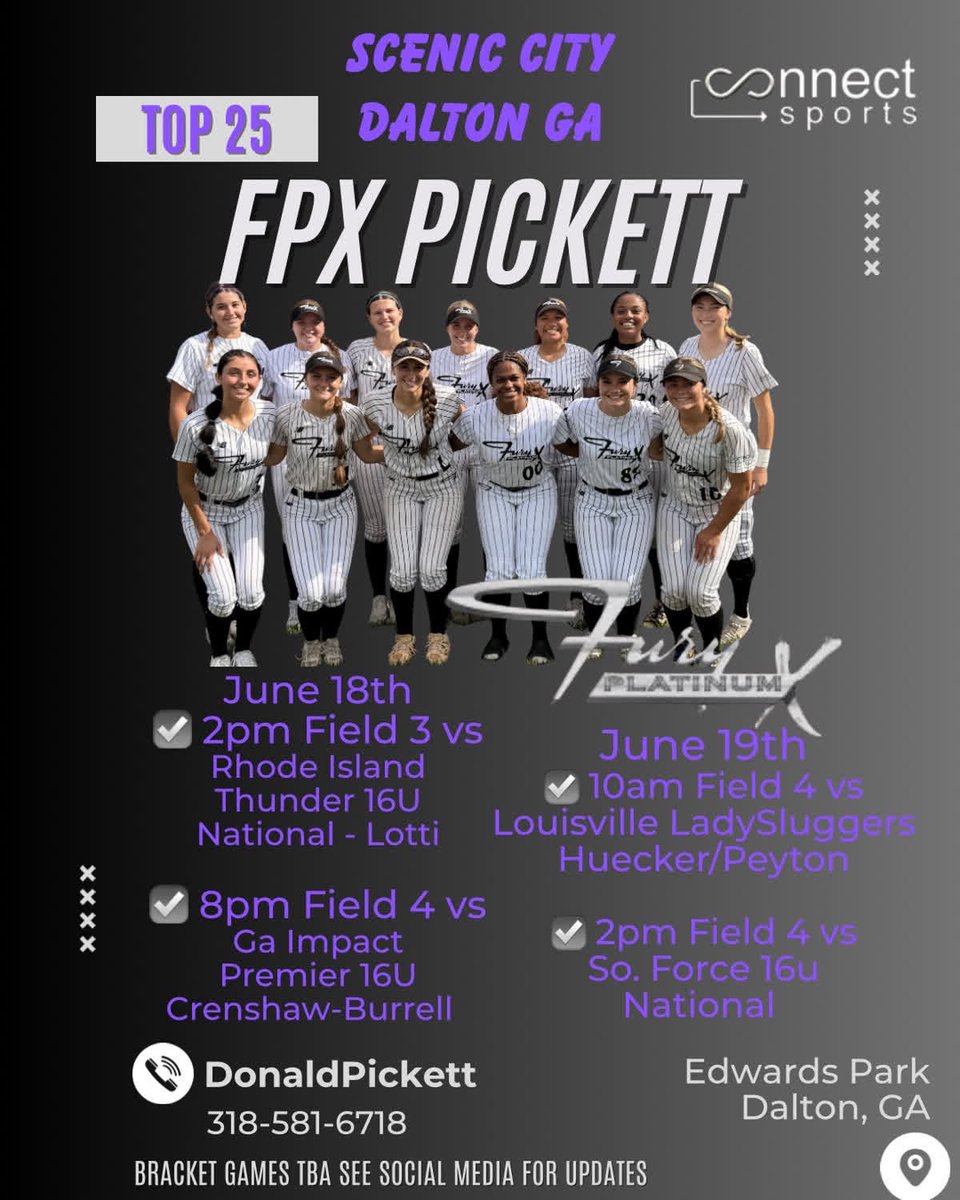 ava13west's tweet photo. My squad back on the road after a TOP 3 finish in Kansas City at Elite1! Scenic City T25 here we come! 😤💜 🥎 #platinumproud

@Evie23west @thereal5West @DonaldgPickett @Jeremy_P_Higdon @FPXPickett @FuryPlatinum @ConnectSports_ @PrepSoftball @SoftbalAmerica @UGACoachTony @Syd_finch @MikeDavo17 @chelsw20 @RayaInge40 @AinsleyEPickett @AHolcomb45 @28SadieSterritt @aclampit09 @CarlieGuile_13 @bales_harper 
@Rileykatemull10