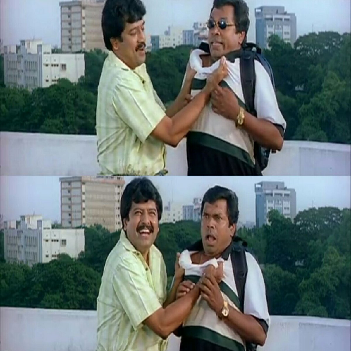 yhariharan's tweet photo. டேய் @RJ_Balaji நீ மத்த படத்த காப்பி அடிச்சதெல்லாத்தயும் மன்னிச்சறலாம் டா. ஆனா Liar Liar அ காப்பி அடிச்சு Jim Carrey மாதிரி நடிக்க try பண்ண பாத்தியா, அத மட்டும் மன்னிக்கவே முடியாது டா. #karuppu https://t.co/m9JS6gEmU2