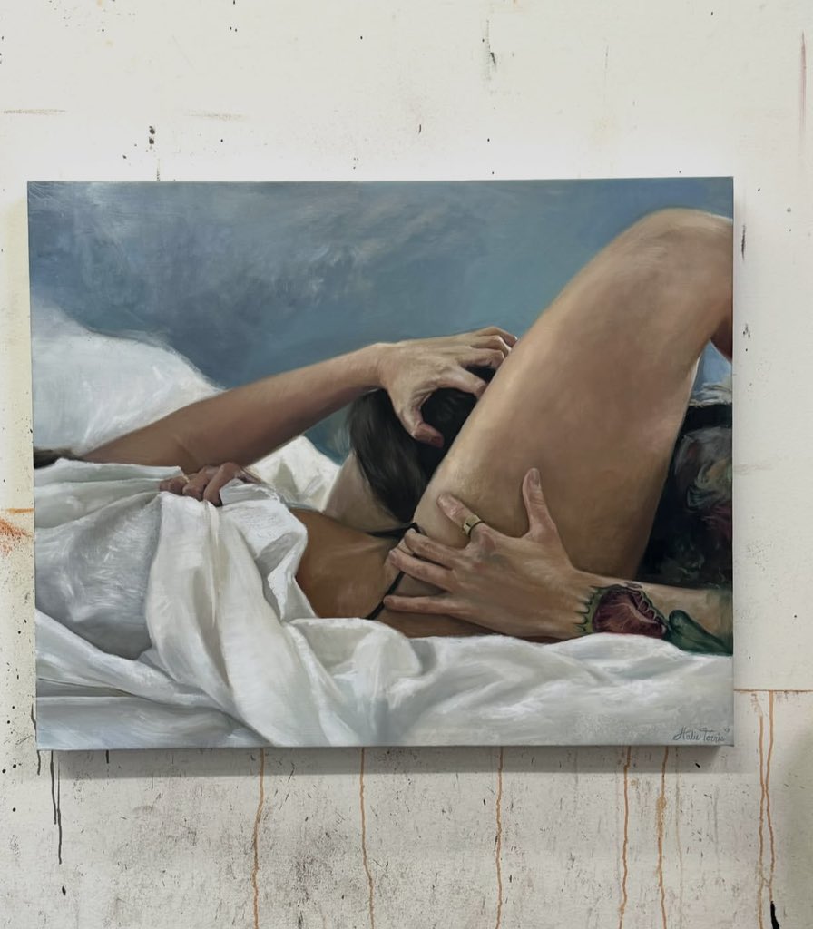 greeshma_bj's tweet photo. Art. Emotion. Healing. ❤️
#Art #Painting #TouchTherapy #EmotionalHealing #HumanConnection https://t.co/aVmSziBJEa