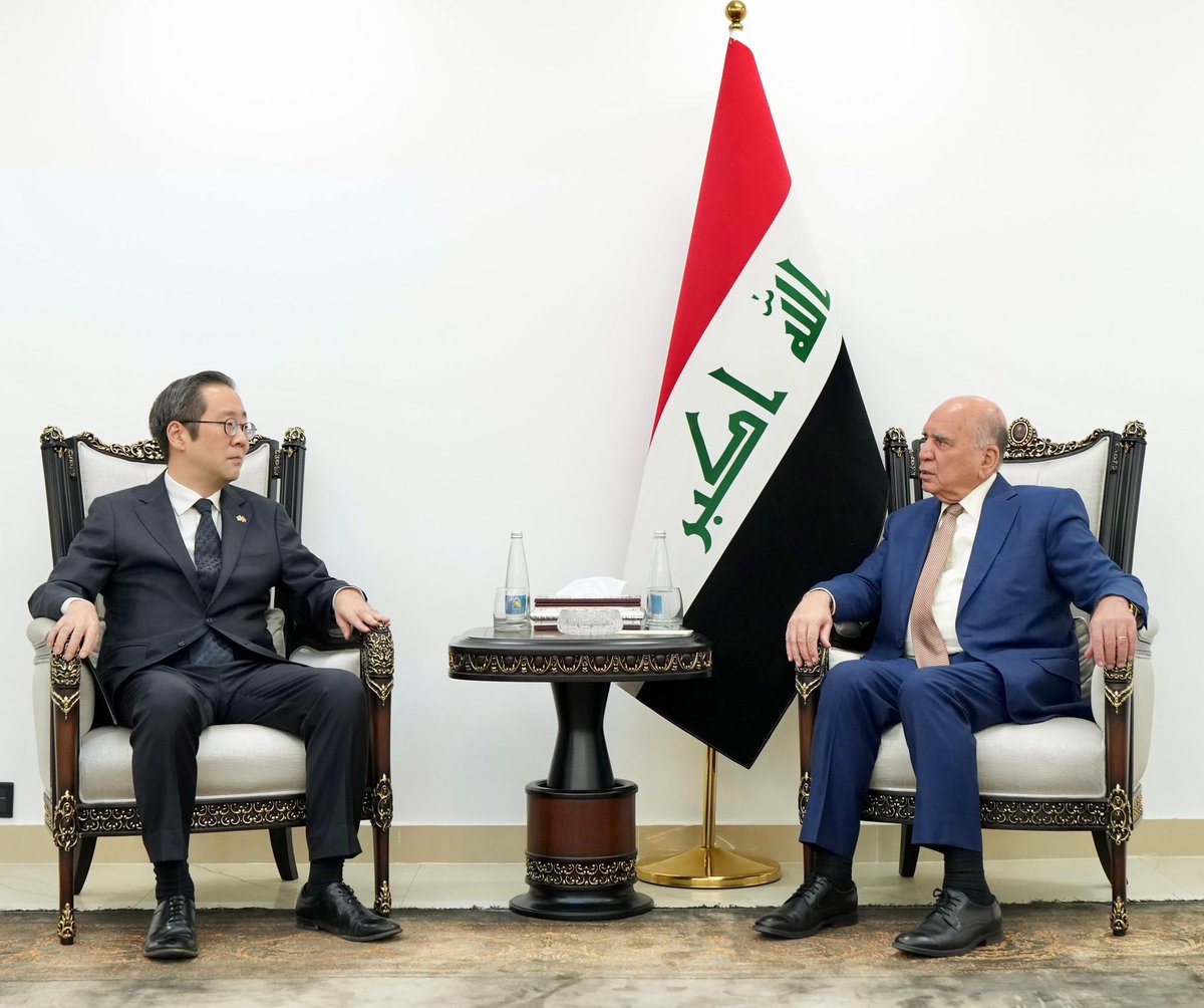 Iraqimofa's tweet photo. وزير الخارجية يستقبل سفير جمهورية كوريا لدى العراق – وزارة الخارجية العراقية https://t.co/U7AsIRr6EB https://t.co/onJjjHArgC