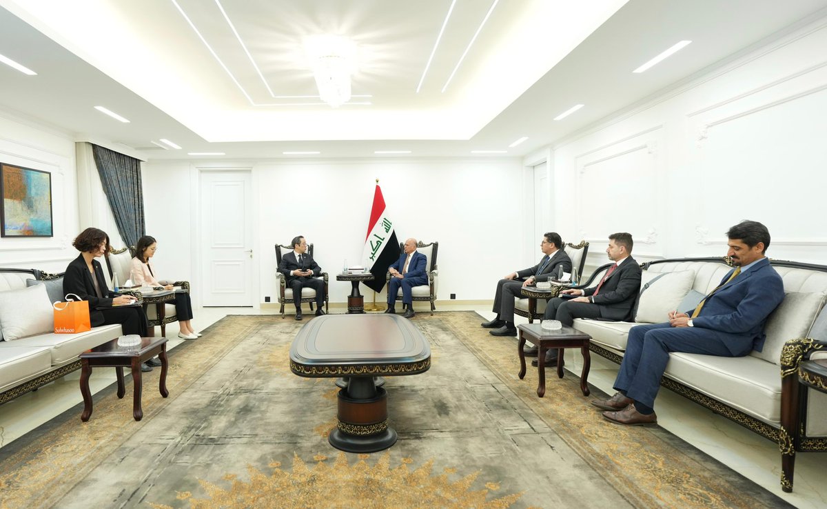 Iraqimofa's tweet photo. وزير الخارجية يستقبل سفير جمهورية كوريا لدى العراق – وزارة الخارجية العراقية https://t.co/U7AsIRr6EB https://t.co/onJjjHArgC