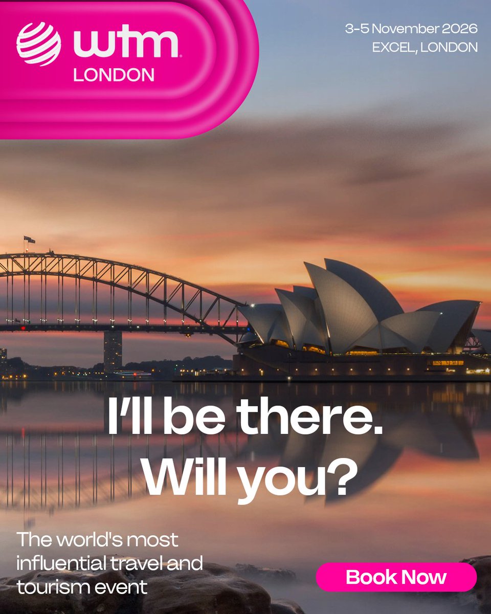 kajutoursug's tweet photo. We're heading to WTM London 2026, where global travel comes together to connect, innovate, and move forward. Ideas spark, partnerships grow, and the future takes shape. Join me and be part of it: https://t.co/IjDNY9TAdM ✈️ #WTMLondon #Travelpower #WTMLDN https://t.co/Kiy1gtbwVH