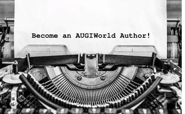 AUGI's tweet photo. Do you have industry or software knowledge that you'd like to share? Have you ever secretly wished you were a published author? We're looking for new authors for our #AUGIWORLD magazine. It's easy, and it can all start with an email to our Editor-in-Chief Todd.Rogers@augi.com https://t.co/xRFmN5TVHd