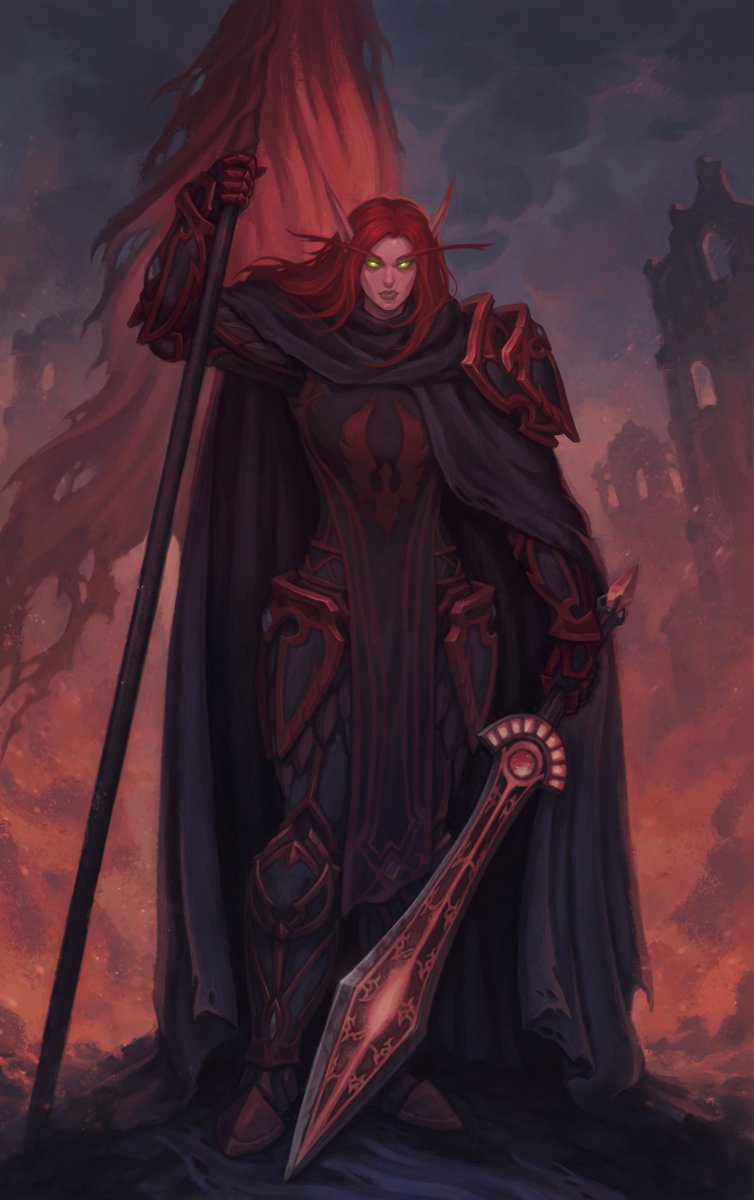 Chertila_Art's tweet photo. Anyra’thel Cinderglaive, for Alexiah 🔥

#worldofwarcraft https://t.co/Kp1UvruImi