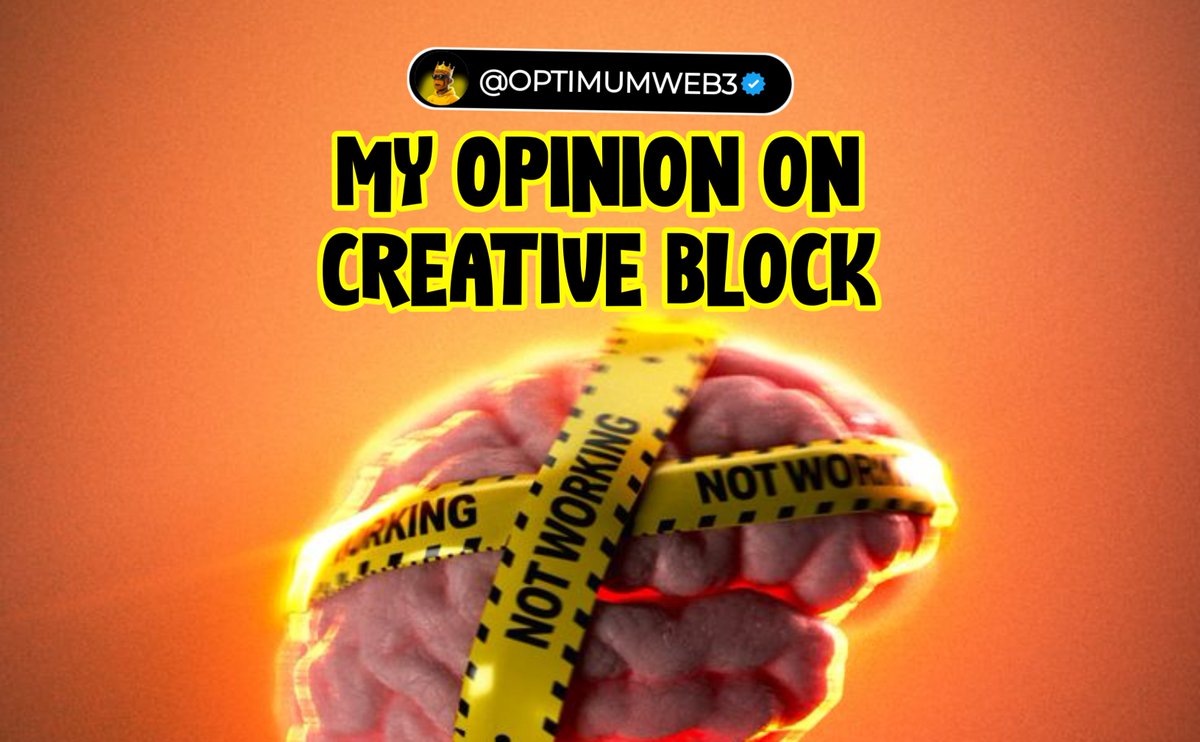 OPTIMUMWEB3's tweet photo. This resonates, but as a designer, my approach to creative blocks is a little different.

When I hit a creative block, I don't try to force creativity.

I go searching for it.

The first place you'll probably find me is Pinterest or Behance, scrolling through other designers' work.

Not because I'm looking for something to copy.

I'm looking for possibilities.

A unique layout.
An interesting typography.
A creative use of color.
A design decision I wouldn't have thought of myself.

Graphic design is rarely about creating something from absolutely nothing.

It's about taking inspiration from different places, connecting ideas, and transforming them into something that feels original.

I've found that the more designs I expose myself to, even designs completely unrelated to what I'm working on, the easier it becomes to make new creative designs.

Sometimes the solution to a creative block isn't staring at a blank canvas longer.

It's feeding your mind with fresh perspectives.

Because creativity isn't just about what you can create.

It's also about what you've collected, studied, and learned to see.