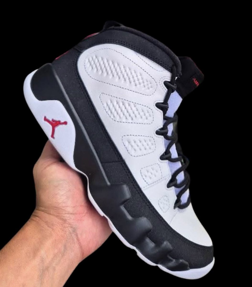 SneakerScouts's tweet photo. Release Date: Air Jordan 9 'White/Black/True Red' - August 29, 2026 |$215| 

https://t.co/TqvyVnGzCg https://t.co/fekW6IgX4d