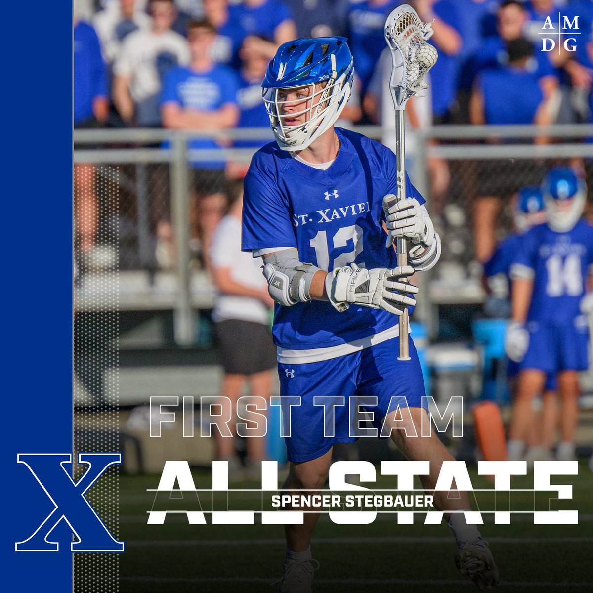 stxsports's tweet photo. Congratulations to our 6 Bombers who were named FIRST team all state!

Sean Deeley ‘26 - LSM
Spencer Stegbauer ‘26 - Attack
Rowdy Scheer ‘26 - Defense
DJ Frazier ‘26 - Midfield
Max Violet ‘27 - Face Off 
Sam Carpenter ‘28 - Goalie

Well deserved honors for our 2026 State Champs! https://t.co/9GAxsrFEuF