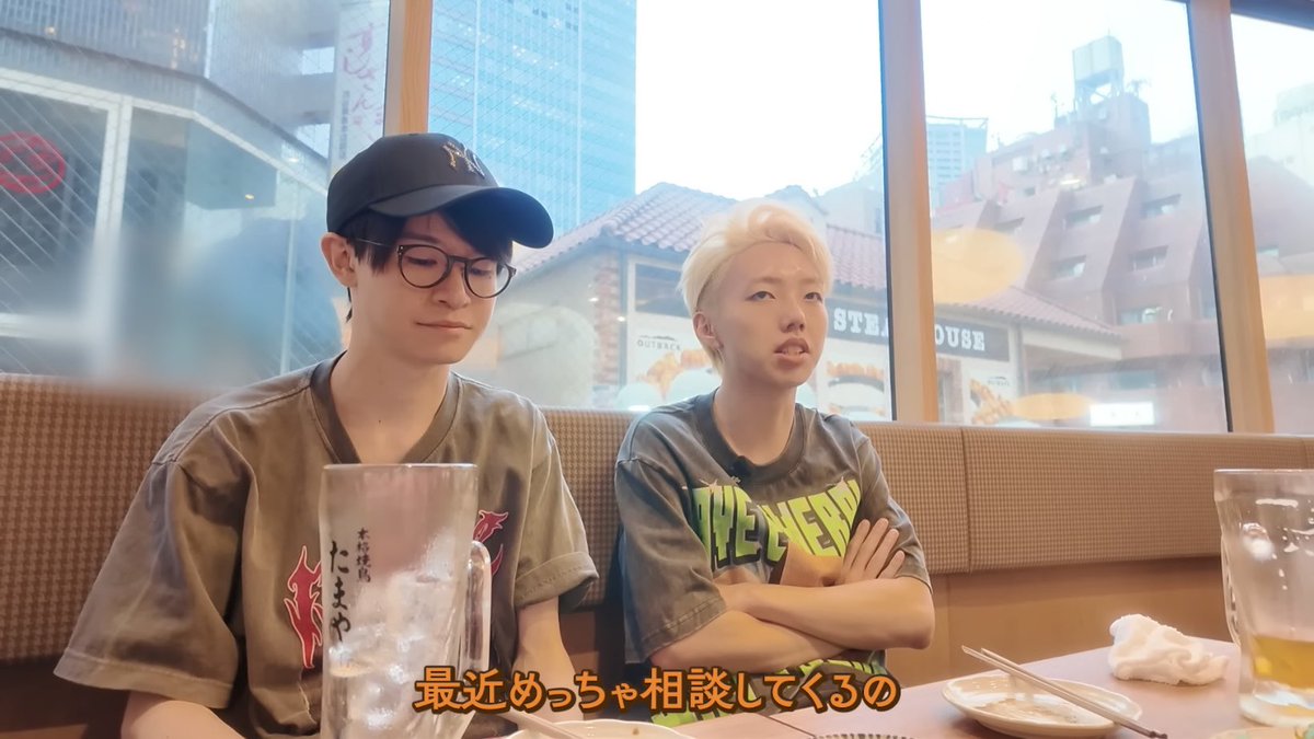 oboro226's tweet photo. 🎥叢雲さんから相談を受けて色々とアドバイスしたGONさんと、相談してほしい葉さん

▶︎好きな時に好きなものを食べる https://t.co/NjGkFDNP36 (7:56) https://t.co/Ahp6bzxWmM