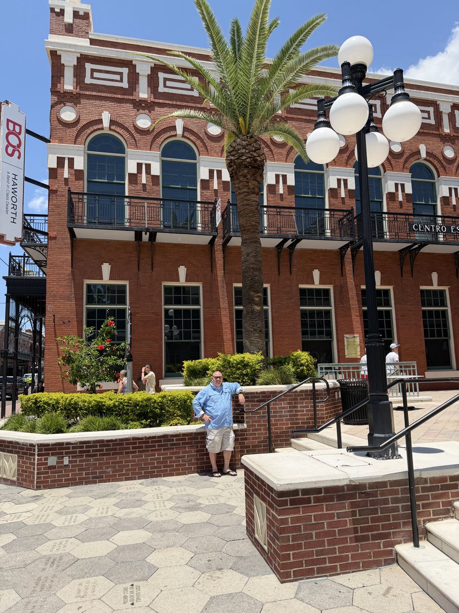 BLehmuth's tweet photo. @bobbytrosset We landed in Ybor City send recommendations for St Pete we will hanging there Saturday. Last year you gave us Cooperstown! https://t.co/GuJtVyXmNd