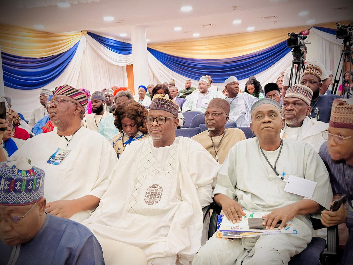 Talban_Minna's tweet photo. Yesterday, 16 June 2026, I had the privilege of chairing the 2nd @libertytvr Liberty Symposium at the Shehu Musa Yar'Adua Centre, Abuja. The symposium was themed “Reimagining the North: Media, Productive Power and the Making of the Next Northern Nigeria,” https://t.co/E1GPU6eqTV