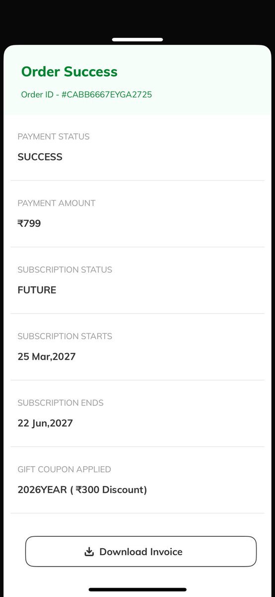 ChandeHet's tweet photo. @timesprime why will I want my zee5 fifa world cup pack to be activated in march 2027 ? What is this ? https://t.co/SWi2WNxLsA