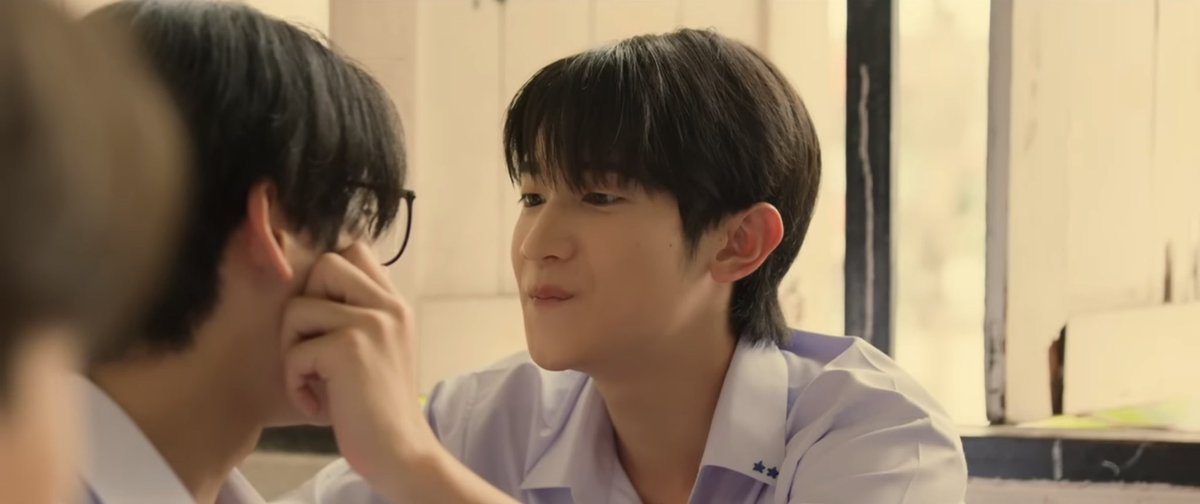 hui_i_jeongt's tweet photo. This Episode is just wonderful 😭🍊🌳💙💚
I love you both so muchh 😭😭😭

TONSOM 6TH EPISODE 
#WhenOrangesFallEP6
#AlmondProgress
#Almondbabybigboy
#ProgressPassawish https://t.co/fJJy6GBn0g