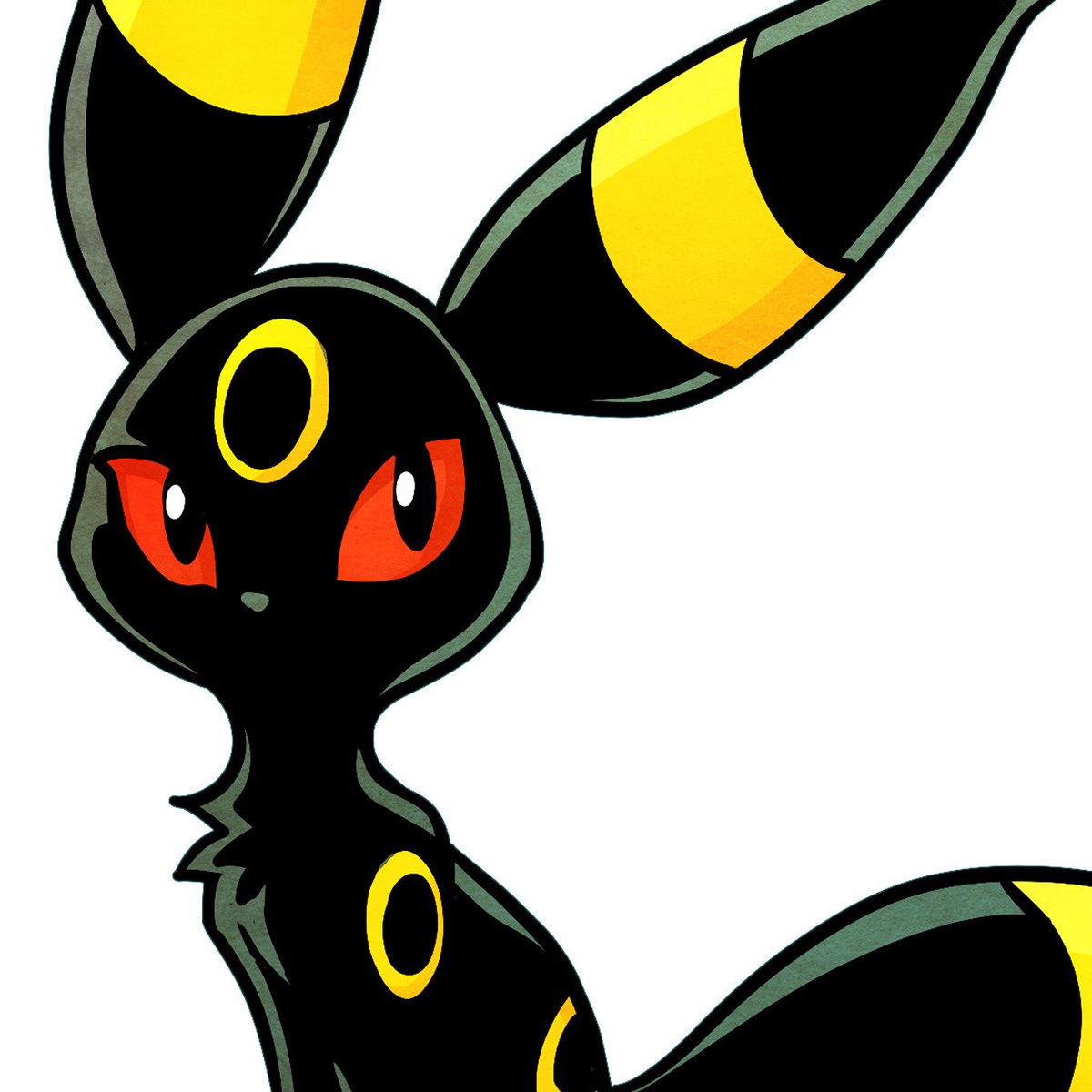 AvocadoMolotov's tweet photo. Molopop 82: Umbreon 🌙

Some Pokémon get more complicated with every generation.

Umbreon remains proof that a simple design executed perfectly can last forever.

Still one of the coolest Eeveelutions ever created.

Road to 100 continues.

#Pokemon #Umbreon #Eeveelution #FanArt #DigitalArt #Illustration #ArtistOnX #Molopop