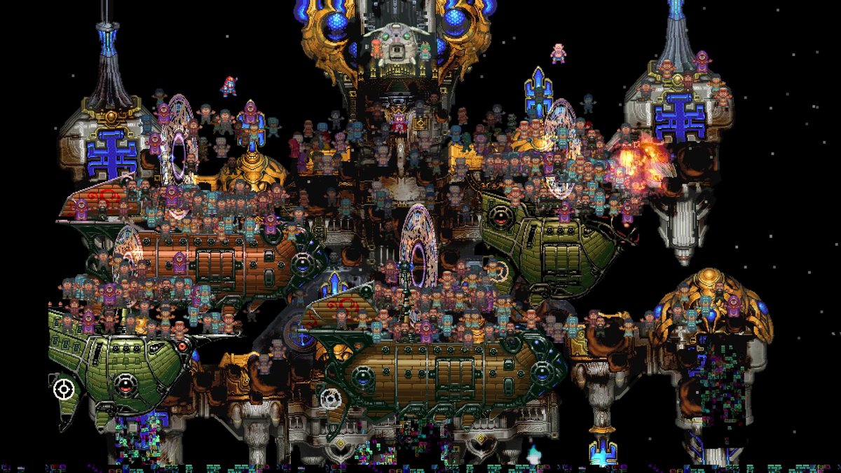 HUGASTUDIO's tweet photo. I made the world's very first pixel art feature film.
 It is three hours long.
Since I created it without anyone asking for it, I am still struggling to get it out there.
 However, what is made cannot be unmade.
 If this work is the real deal, it will eventually find its audience; if not, it will simply fade away.
I dedicated five years of my life to this endeavor. 
I refused to let my journey end with just Segagaga and Astro Boy. 
And now, I have finished it. 
It is mine.I am currently paying a heavy price for this choice, but I have absolutely no regrets.
 Nobody else has ever done this. As everyone gets older, no one would ever dare to do something so foolish anymore. But I did it.Please take a look if you can.
 I would be deeply grateful if you could see it and understand who I am.
https://t.co/duddB64xnx