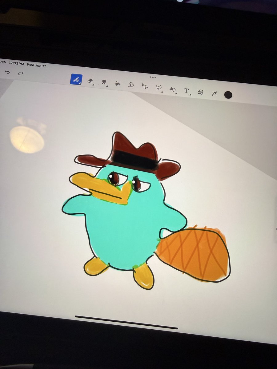 GameBot76558365's tweet photo. @Fortnite #designasprite
This is perry the platypus sprite his ability is agent p after eliminating a player he will reach in his hat and pull out either a epic legendary mythic or exotic exotic being the rarest mythic second legendary third and epic most common and he is mythic rarity https://t.co/18jETkyaPW