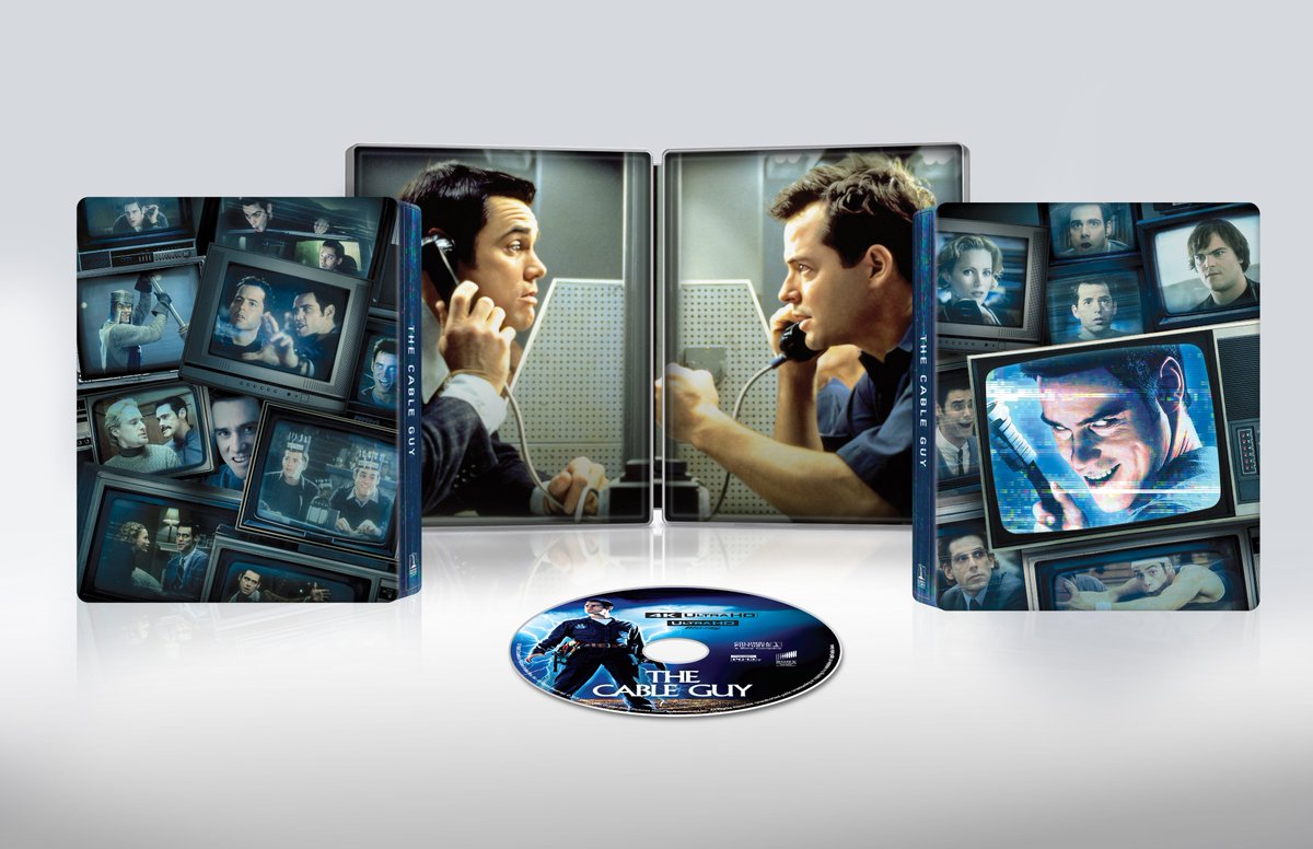 IrishFilmCritic's tweet photo. Celebrating Its 30th Anniversary, #TheCableGuy Lands On 4K Ultra HD Limited Edition Steelbook™ October 6 https://t.co/bHcDx5RAiq @SonyPicsAtHome https://t.co/CbNlF4YkSO