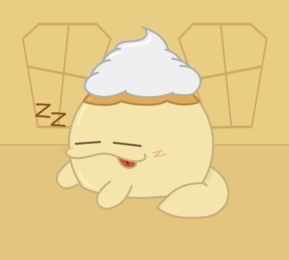Shroobignon's tweet photo. He's sleeping :D https://t.co/LkSCrtth6a