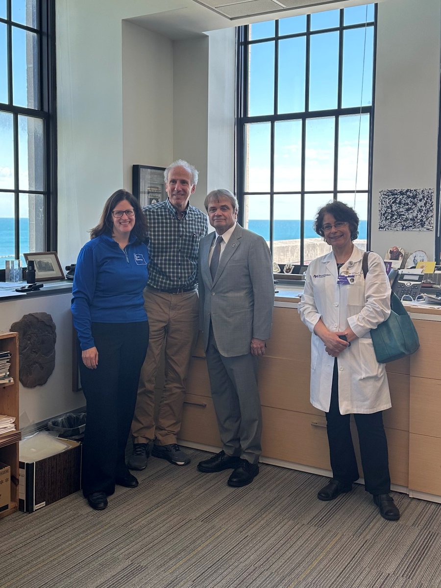 NorthwesternGR's tweet photo. Thank you, @LesTurnerALS for organizing a tour of @NorthwesternU clinic and research labs. Amazing work being done by @NUFeinbergMed faculty to find cures &amp; treat patients. We are grateful @RepMikeQuigley for your unwavering support for critical research funding, ACT for ALS. https://t.co/w1joHyRllG