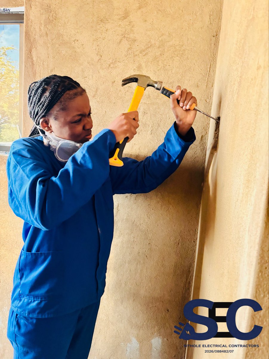 sitholeelectric's tweet photo. PHASE ONE DONE ✅ https://t.co/2yE3WlUKXX