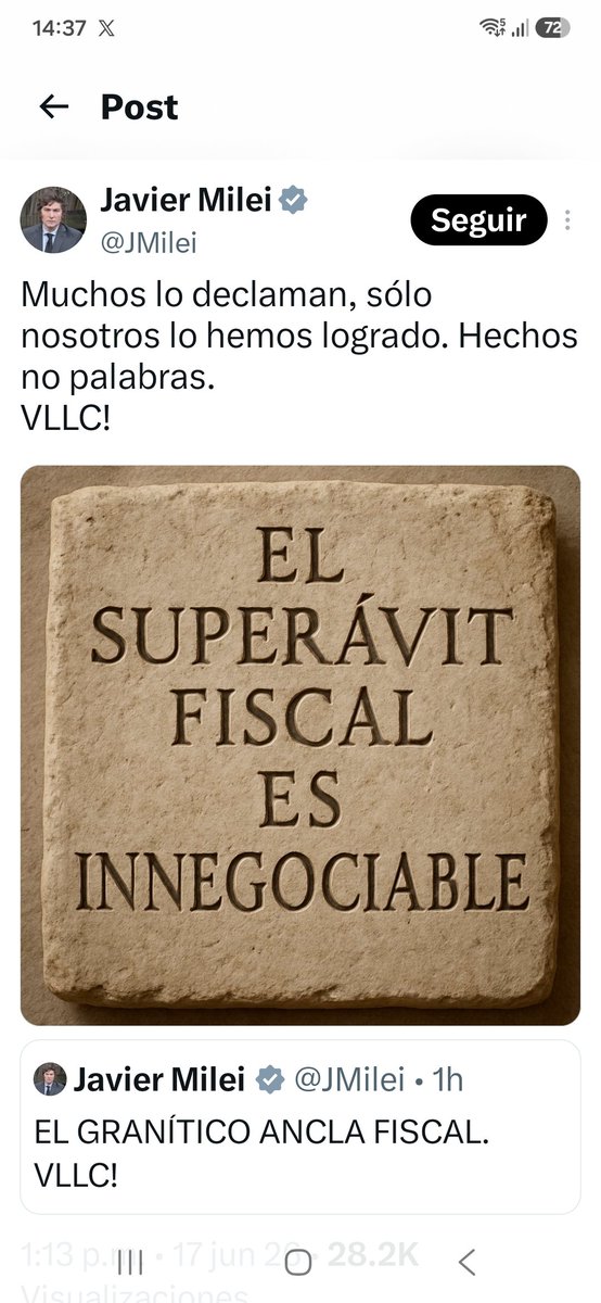 HartaSonia47478's tweet photo. No hacen obras ni mantenimiento, no cumplen las leyes de financiamiento universitario ni discapacidad, le pagan 2 centavos a los jubilados y el trastornado de pañales @JMilei  y el endeudador serial @LuisCaputoAR dicen que hay superávit fiscal
GOBIERNO DE DELINCUENTES https://t.co/xoVcmmP3uh