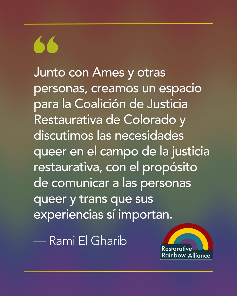 IIRP_LA's tweet photo. 🌈 Si aún no has escuchado nuestro reciente episodio del #RestorativeWorksPodcast (está en inglés) con personas invitadas de Restorative Rainbow Alliance y Restorative Teaching Tools, ¡hacelo ahora! @iirpgradschool

#IIRP #RestorativePractices #RestorativeJustice #LGBTQIA #Pride https://t.co/nPvDWuaR4I