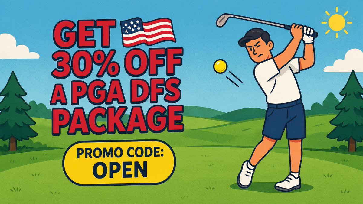 gehrenbergdfs's tweet photo. ⛳️PGA DFS US Open Breakdown ⛳️

Like + bookmark to make this easier to find before lock

Below in thread using the Stokastic sims :
-Top Plays
-Values
-Leverage 
-Fades

For this week only! Get 30% off any PGA DFS package with promo code OPEN https://t.co/H13vtpkYcC