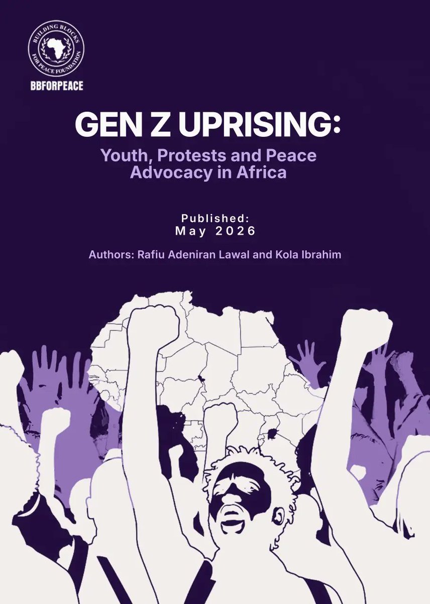 bbforpeace's tweet photo. 𝗚𝗘𝗡 𝗭 𝗨𝗣𝗥𝗜𝗦𝗜𝗡𝗚: 𝗬𝗢𝗨𝗧𝗛, 𝗣𝗥𝗢𝗧𝗘𝗦𝗧𝗦 𝗔𝗡𝗗 𝗣𝗘𝗔𝗖𝗘 𝗔𝗗𝗩𝗢𝗖𝗔𝗖𝗬 𝗜𝗡 𝗔𝗙𝗥𝗜𝗖𝗔

This paper examines the surge of nationally coordinated, youth-led mass protests across Africa between 2023 and 2025. 

Driven by Generation Z and younger millennials, these movements emerged in response to acute economic hardship, systemic corruption, and unresponsive governance. 

The study provides a comparative analysis of twelve major national protest movements, highlighting how tech-savvy youths leveraged digital mobilization—via social media and encrypted apps—to bypass traditional political structures and state repression.

Key findings reveal that while some movements achieved tactical victories, such as policy reversals or the ousting of leaders, they also faced severe state crackdowns, including lethal force, internet blackouts, and the shrinking of civic space.

Read full report here:

https://t.co/DKzYDMOf8Q