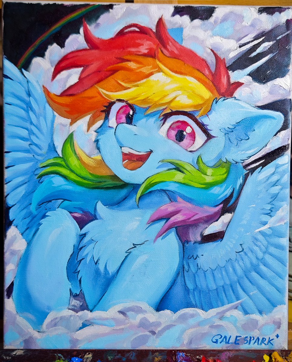 Gale_Spark's tweet photo. 🌈
#rainbowdash https://t.co/MNgyTlpDkA