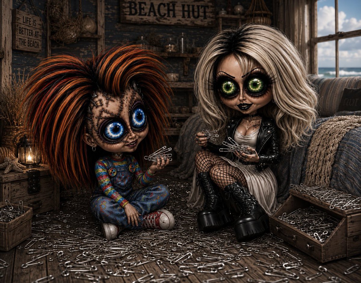 CreateGhettoArt's tweet photo. here are a few shots of my
[WANNA PLAY?] &amp; [BARBIE] off of the #Shelter video clip. 

🎬: https://t.co/DVfRywZfNf

#CreateGhettoArt #animation
#BrideOfChucky parody.

@ChuckyIsReal 
@JenniferTilly https://t.co/xyn9vDZMQE