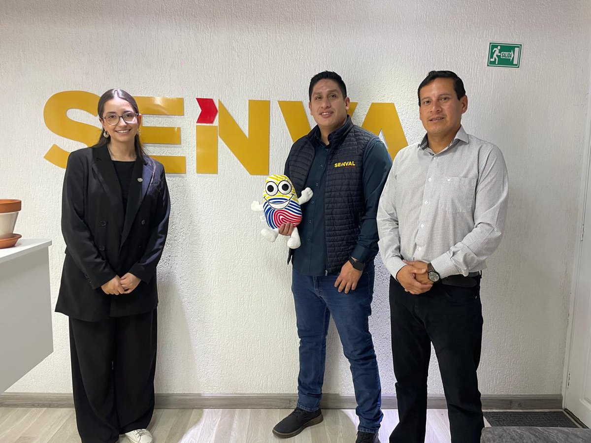 Ecuador_calidad's tweet photo. #NovedadesSocios | Visitamos a nuestra empresa socia Senval Consultores, como parte del acompañamiento que brindamos a las organizaciones que se integran a Mucho Mejor Ecuador. 🤝🇪🇨
Durante esta jornada compartimos con su equipo los lineamientos para el uso correcto de La Huella y conversamos sobre las oportunidades que ofrece nuestra red para fortalecer su identidad y visibilizar el valor de sus servicios.

Nos alegra seguir construyendo relaciones cercanas con empresas que aportan al desarrollo del sector inmobiliario y que han decidido formar parte de la red de empresas que dejan huella en el Ecuador. ✨