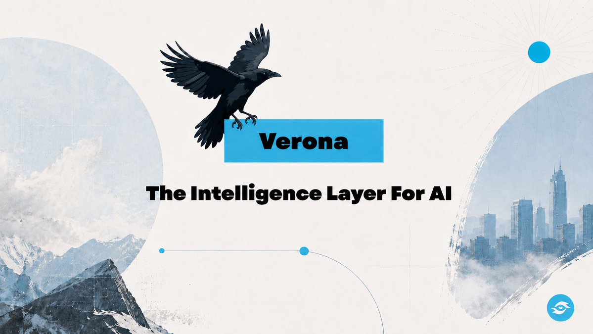 devendyyy's tweet photo. The better AI gets, the more valuable verified truth becomes.

Because intelligence isn’t just generating answers.

It’s acting correctly on what is true.

And once AI agents start acting on behalf of people, truth becomes the real bottleneck.

That’s why XION became Verona. 🧵↓ https://t.co/XgpLz967a4