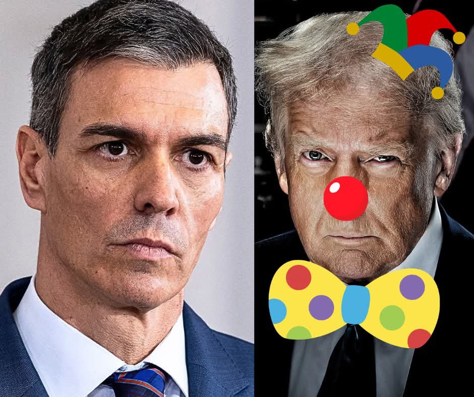 KarinArcus_ok's tweet photo. 🚨 ESPAÑA DEJA DE RIDÍCULO A TRUMP

Trump pretende presentar el fin de la guerra con Irán como una victoria propia, cuando el conflicto que ahora dice haber cerrado es enteramente culpa suya.

No hay triunfo posible ante el desastre humano que ha provocado.

Como ha señalado el presidente del Gobierno de España, Pedro Sánchez (@sanchezcastejon):

«Más de 7.400 muertos, la mayoría civiles. Cientos de hogares, colegios y hospitales destruidos. Un incremento generalizado de los precios y miles de millones de euros en pérdidas, también en Europa. Este es el saldo que ha tenido el conflicto en Irán.

Celebremos. Pero no olvidemos. Y aprendamos de una vez por todas que la guerra es un fracaso».

El principio de acuerdo de paz NO borra las consecuencias de la guerra.

Hoy toca celebrar el fin de la violencia, sí, pero también recordar que la verdadera victoria habría sido evitar esta tragedia desde el principio.

Trump y Netanyahu son criminales y culpables.