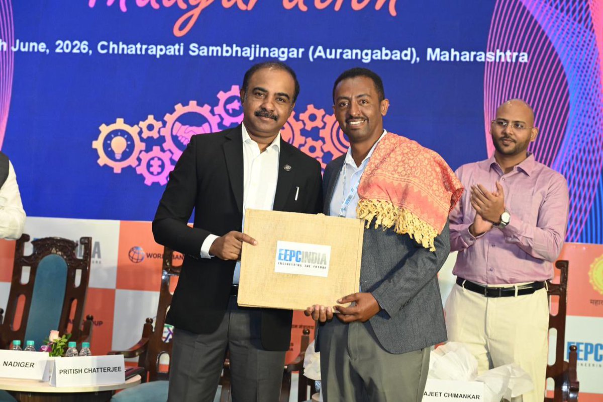 eepcindia's tweet photo. EEPC India - MSSIDC ( Maharashtra Small Scale Industries Development Corporation), ( under the RAMP Scheme)   are jointly  organizing the two day RBSM ( Reverse Buyer Seller Meet )  at Chhatrapati Sambhajinagar being held over June 16-17, 2026
The RAMP (Raising and Accelerating MSME Performance) scheme is  a Central Sector Scheme of  Ministry of MSME, Government of India, supported by World Bank and being implemented all across India in 36 States/UTs with an approved budget of over  INR 2000 Crores. 

The objective of RAMP is  to enhance the resilience, competitiveness, and sustainability of Micro, Small, and Medium Enterprises (MSMEs). 

Supported by a sanctioned grant from the Ministry of MSME, the program focuses on state-specific capacity building and targeted https://t.co/ua5p4tvIne Maharashtra, the State  nodal agency for RAMP  implementation is  the Maharashtra Small Scale Industries Development Corporation (MSSIDC). 

This RBSM  in  Chhatrapati Shambhajinagar(  Aurangabad), Maharashtra served as a platform for building strong international business connections through structured one-to-one meetings with leading overseas businessmen, including importers, buyers, dealers, distributors, and wholesalers of engineering products from Latin America/ Africa/Europe/Asean/ CIS Region.

📍Shri C. H. Nadiger, Regional Director, EEPC India (WR)
📍Shri Pritish Chatterjee, Chapter Conveynor (Chattrapati Sambhajinagar)
📍Shri Vikas Pansare, IAS, Managing Director, Maharashtra Small Scale Industries Development Corporation (MSSIDC)
📍Shri Rajat Sharma, Deputy Director, EEPC India
📍Smt Manjari Potluri, KPMG
📍Shri Mukesh Samtani, Deputy Director, EEPC India 
📍Shri Vishwajeet Chimankar, Dy. DGFT, Mumbai
📍 Shri Akshay Pathak, Company Secretary, Maharashtra Small Scale Industries Development Corporation Limited (MSSIDC)
📍Shri Anil Singh Rawat, EEPC India
📍Shri Nikhil Choudhari, Consultant, Government & Public Services (G&PS), KPMG Advisory Services Private Limited 

@KPMGIndia  @mssidc @dgftindia