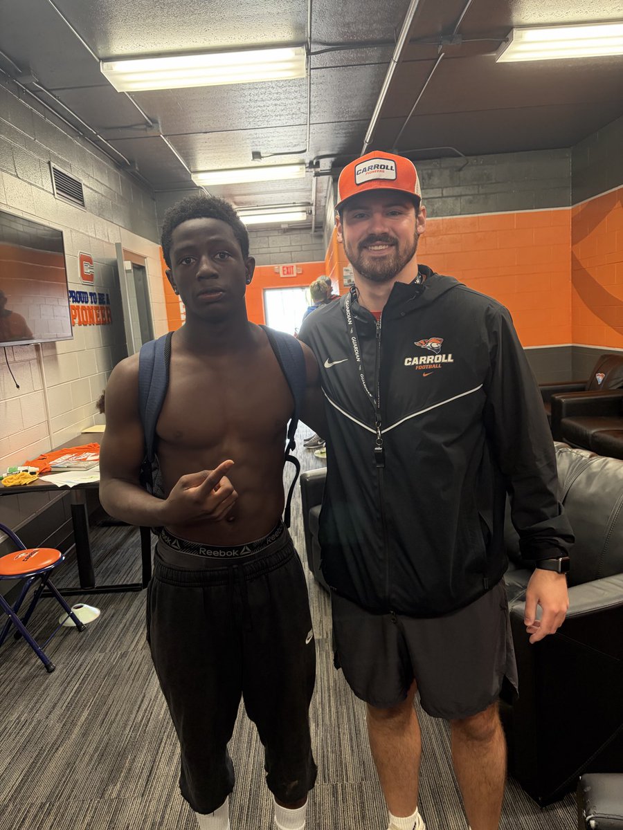 MThurmand1's tweet photo. Huge shoutout to the coaches and players of @piofootball for a amazing morning of camp. Glad I got an opportunity to come out and compete and get better also learned from a great group of staff , will be coming back to another camp soon.! @CoachHolleyCU @CoachGeneral @piofootball @paustiang8 @WHIPS_football @Coach_BFoster @CoachBuddah @JaysonOstrowski @ZavierBarnes09