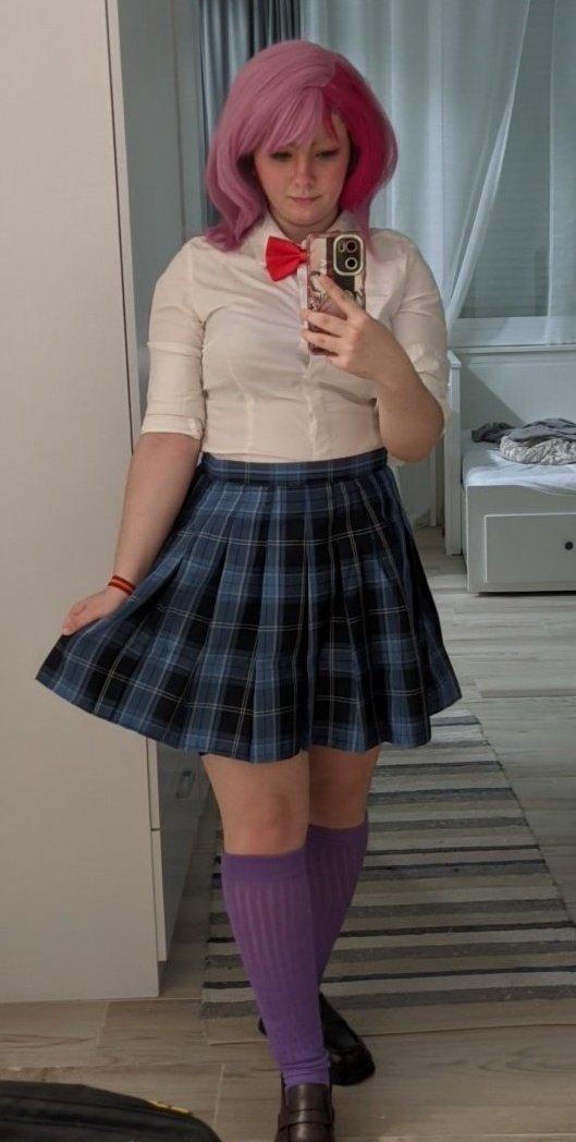 CodeAriaCosplay's tweet photo. Throwback to my School Uniform Alisa cosplay 🩷

One day I'll finish her Tekken 8 costume, I promise 😭

#AlisaBosconovitch #Tekken #Tekken8 #Alisacosplay #cosplayㅤㅤㅤㅤㅤㅤㅤ https://t.co/2q2iNn3QUh