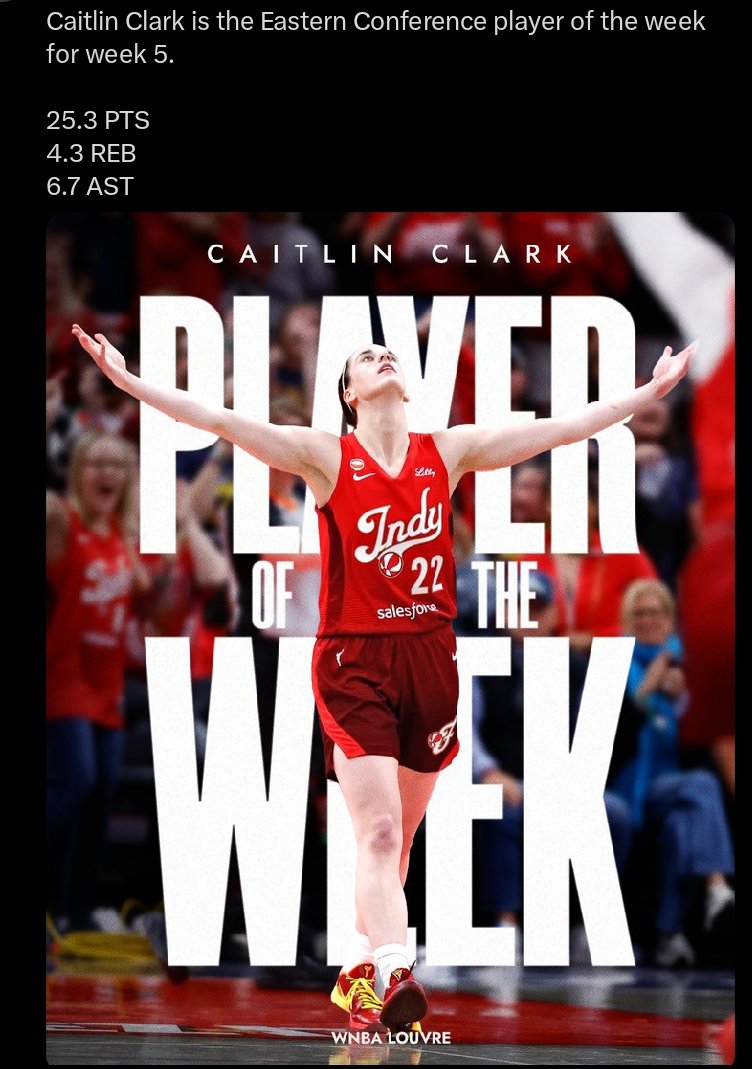 MrSpiritsRaven's tweet photo. Her Fans Ride Or Die with #CaitlinClark BECAUSE The Kid In Her She Reminds US ALL When WE PLAYED THE GAME FOR THE Love Of The Game.
Yep. She Does IT ALL.
#TimelineCleanse
#CaitlinClarkEffect
💫⭐🌟✨💥
#LetsGoFever
#ShesBack
#IfYouDidntKnowNOWYOUKNOW
#TheBabyGOAT🐐
👇🏿👇🏿👇🏿👇🏿👇🏿👇🏿👇🏿