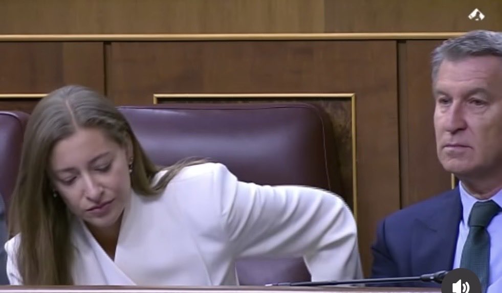 gtrrezluis's tweet photo. Las caras Juan.. las caras, cuando el vicepresidente Carlos Cuerpo les habla a la cara.. a esta bazofia facha asquerosa y banda criminal de @ppopulares , .. estos dos que están mirando acortar la semana y que del martes se pase al jueves.. vaya repaso lleváis.. #Basura https://t.co/WYpUZzb9ng