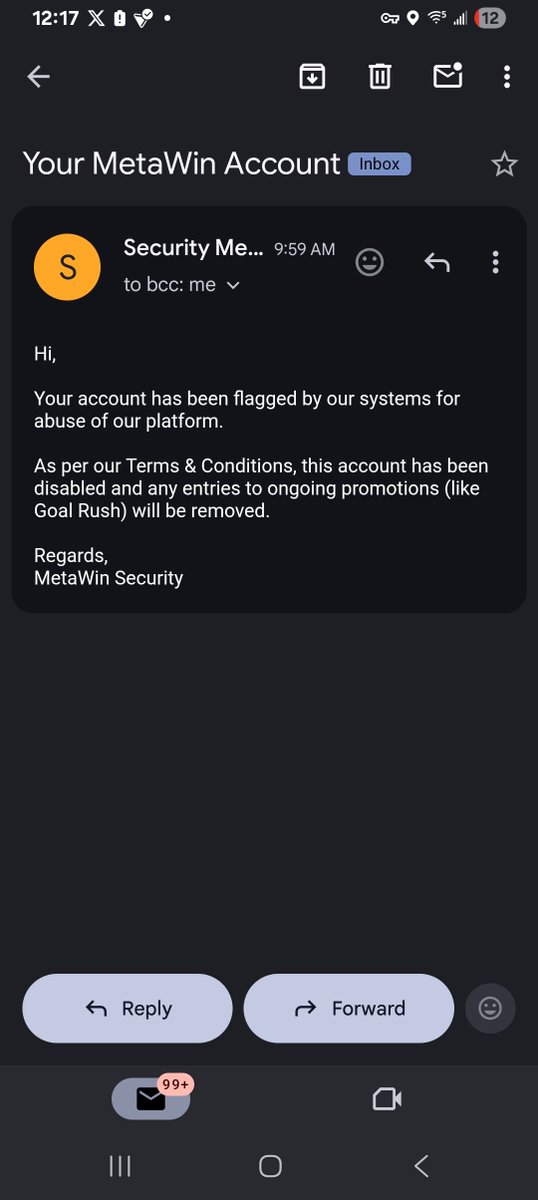 EdiblesRGood's tweet photo. @WhaleInsider @MetaWin @MetaWin 
Not fair, not right, didn't do nothing wrong, can't access site, yal took my funds away, disable my account https://t.co/Tk4JHYWoy0