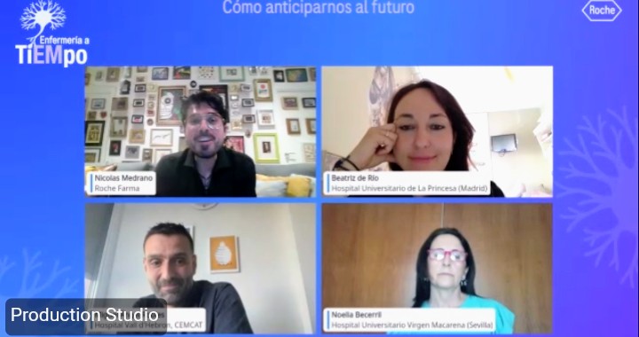 sedenered's tweet photo. #EMSEDENE en el webinar #EnfermeríaaTiEMpo, poniendo en valor el papel enfermeras de EM 
Desde @sedenered destacamos la participación de Beatriz del Río (coordinadora), @RoblesMangel  (vocal) y Noelia Becerril.
Gracias a @roche_es  por impulsar espacios de formación e innovación. https://t.co/SaTiz4lIL9